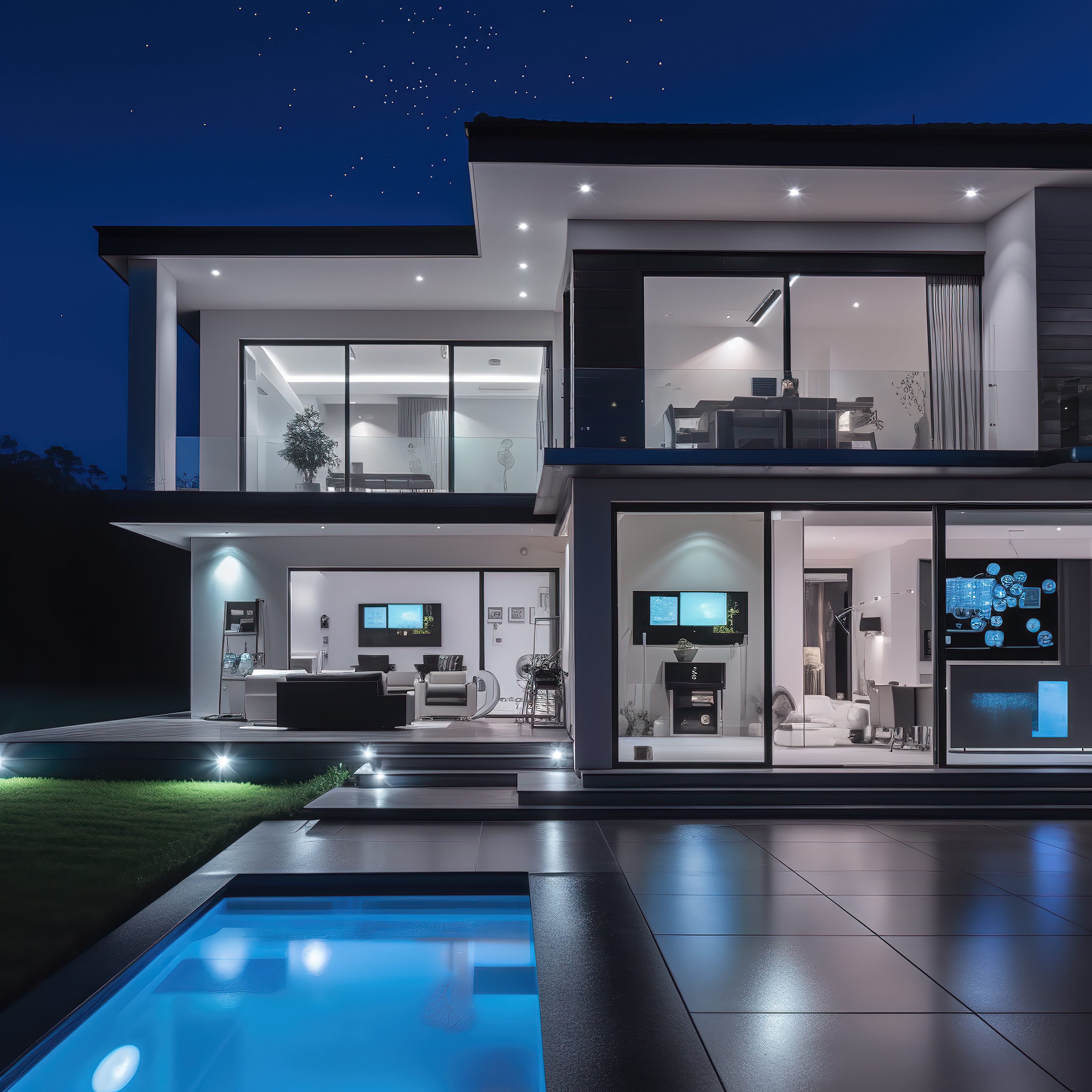 Coastal Blue Kitchen