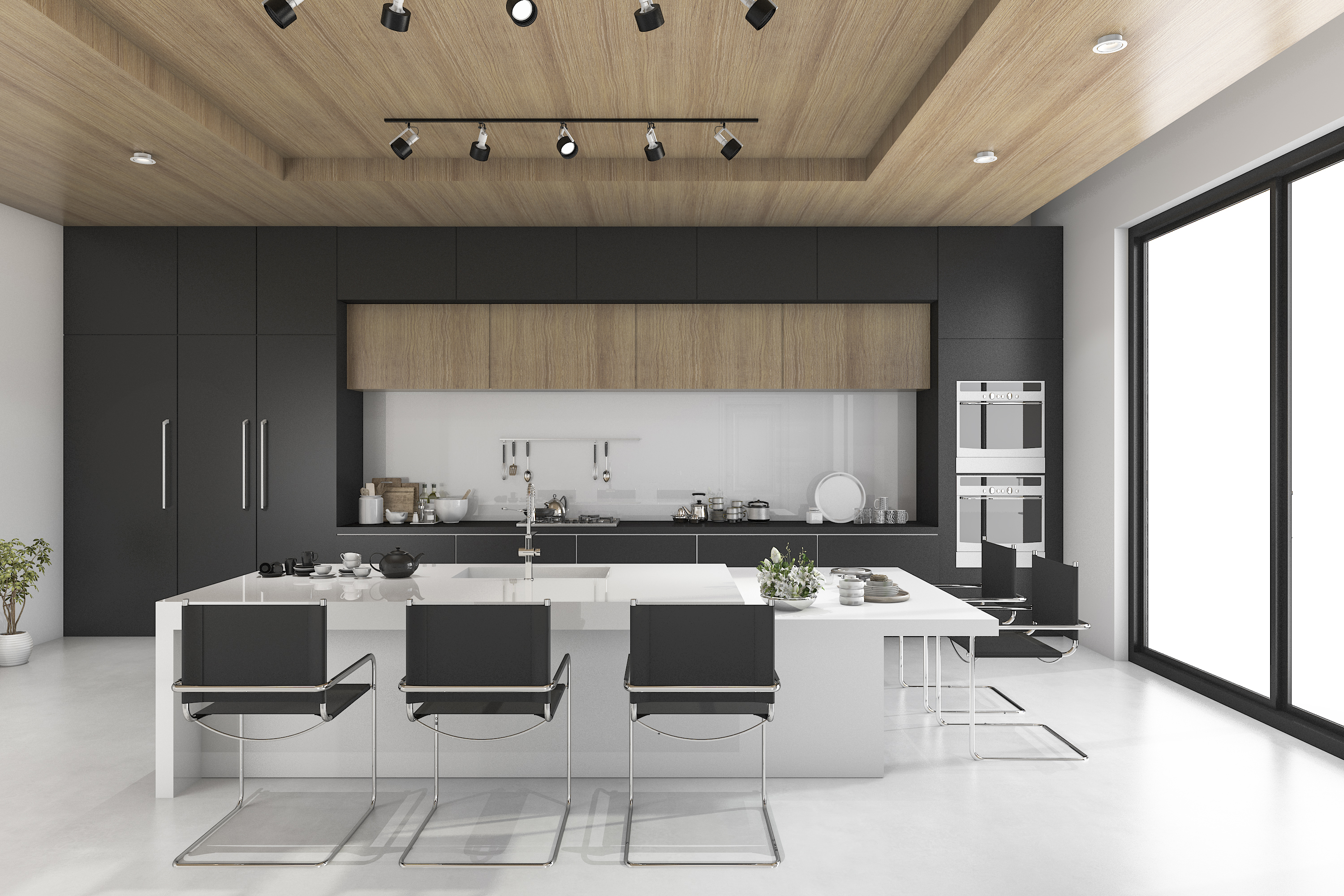 Coastal Blue Kitchen