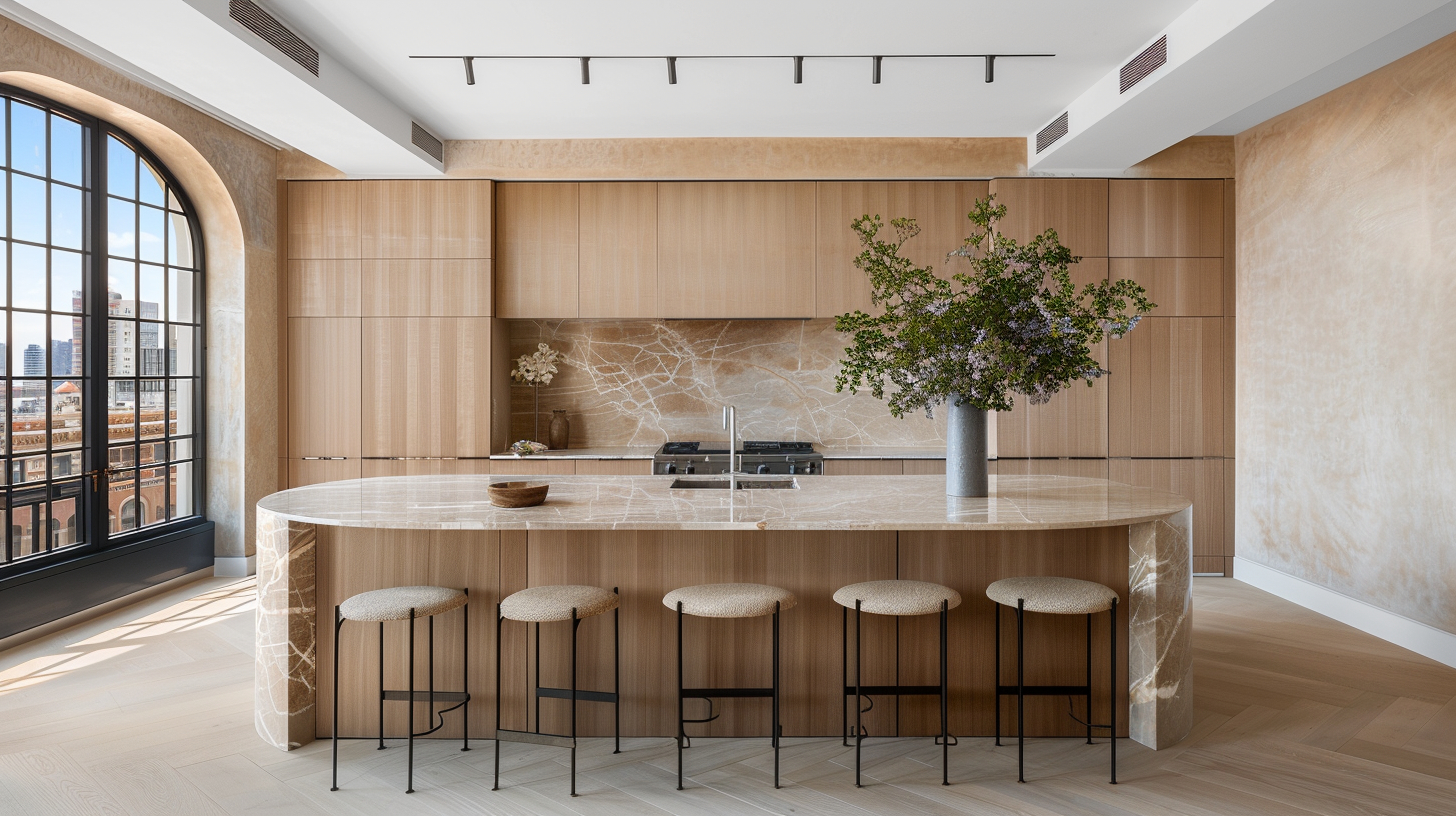 Coastal Blue Kitchen